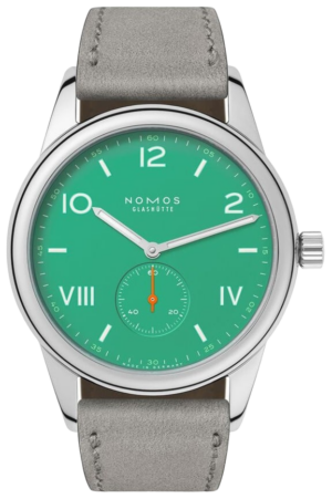 Nomos Club Campus Manual Electric Green 38mm