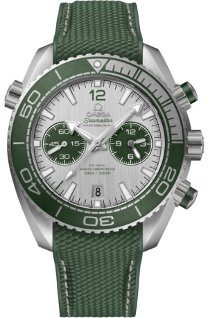L’oro Canada | Luxury Watches &Amp; Jewellery 80 Omega Seamaster Planet Ocean 600M Chronograph Green Grey 45Mm