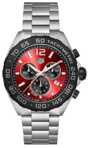 Tag Heuer Formula 1 Quartz Chronograph Red 43Mm