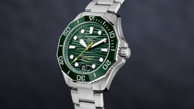 BA GREEN☆ Tag Heuer Aquaracer Professional 300 Date Green 42mm WBP5116