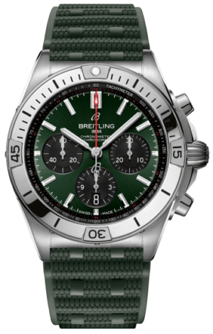 L’oro Canada | Luxury Watches &Amp; Jewellery 80 Breitling Chronomat B01 Chronograph Green 42Mm
