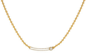 Hulchi Belluni Tresore Move Pendant Necklace Diamonds 18kt Yellow Gold