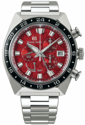 Grand Seiko Sport Hotaka Tokyo Lion Spring Drive Chronograph Gmt Titanium Red 44Mm