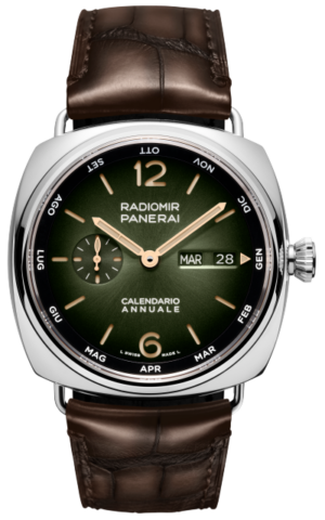 Panerai Radiomir Annual Calendar Platinumtech Green 45mm