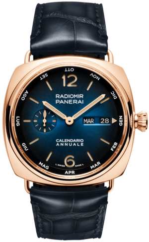 Panerai Radiomir Annual Calendar Goldtech Blue 45mm
