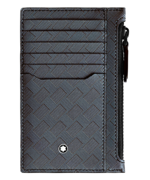 Montblanc Extreme 3.0 Card Holder 8cc Zipped Pocket Lavander Grey