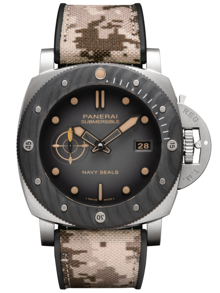 Panerai Submersible Navy Seals Titanio Black 47mm PAM01669 | LORO