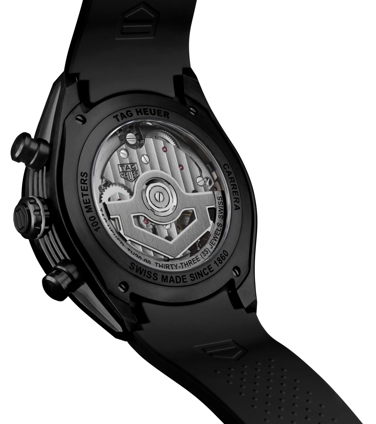 TAG Heuer クロノグラフ ブラック Tag Heuer Carrera Chronograph Extreme Sport Black DLC Titanium
