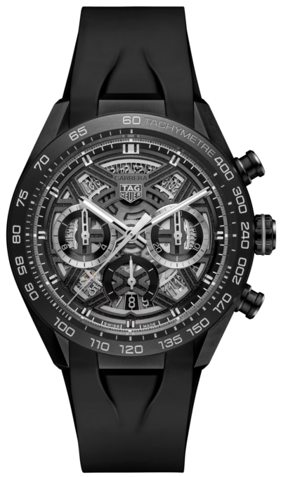 TAG Heuer クロノグラフ ブラック Tag Heuer Carrera Chronograph Extreme Sport Black DLC Titanium