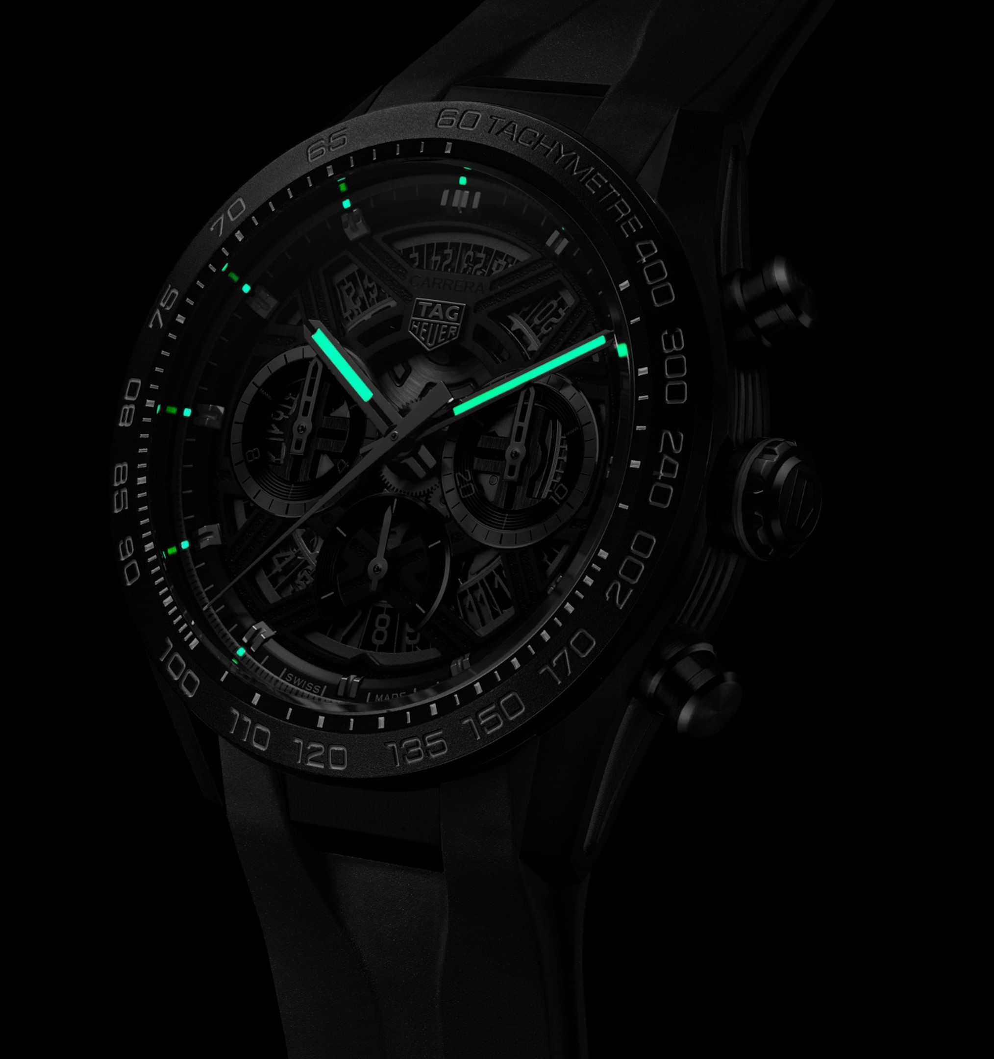 Tag Heuer Carrera Chronograph Extreme Sport Black DLC Titanium