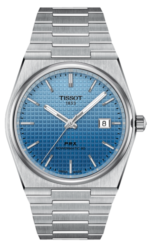 Tissot PRX Powermatic 80 Gradient Light Blue 40mm