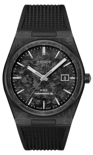 Tissot PRX Powermatic 80 Forged Carbon Black 40mm