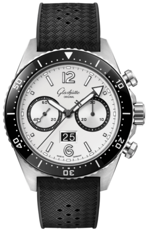 Glashutte Original Seaq Chronograph Silver 43.2Mm