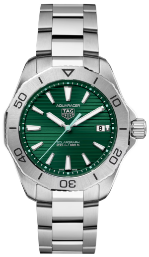 L’oro Canada | Luxury Watches &Amp; Jewellery 77 Tag Heuer Aquaracer Professional 200 Solargraph Green 40Mm