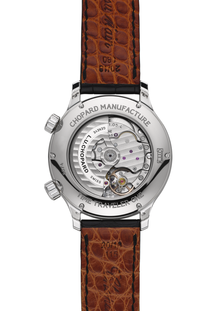 るり　MS BLK Chopard LUC Time Traveler One Black 42mm 168574-3001 | LORO