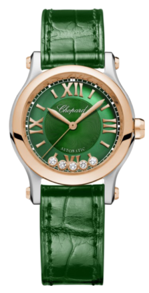 Chopard Happy Sport Automatic Green Guilloche 30mm