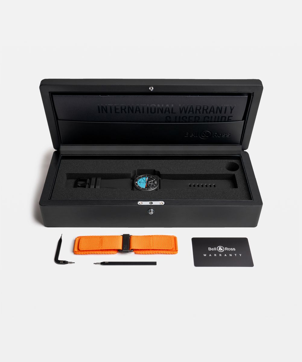 Bell & Ross BR03 Horizon Ceramic Black 41mm BR03A-HRZ-CE/SRB | LORO