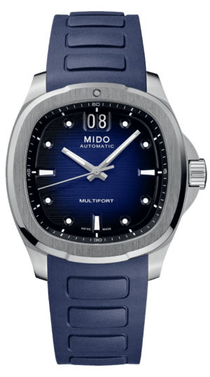 Mido Multifort Tv Big Date Blue 39.2X40Mm