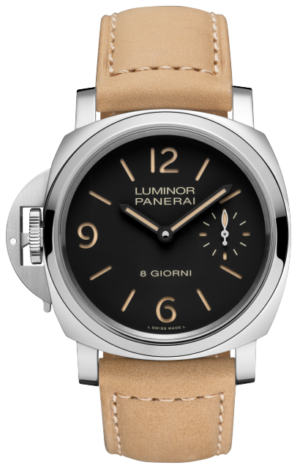 L’oro Canada | Luxury Watches &Amp; Jewellery 78 Panerai Luminor Destro Otto Giorni Black 44Mm