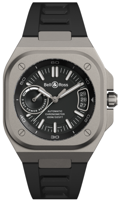 ミッチ品 ドラム缶remake3BOX！シルバー＆ブラック Bell & Ross BR X5 Titanium Black 41mm BRX5R-BL-TI/SRB | LORO