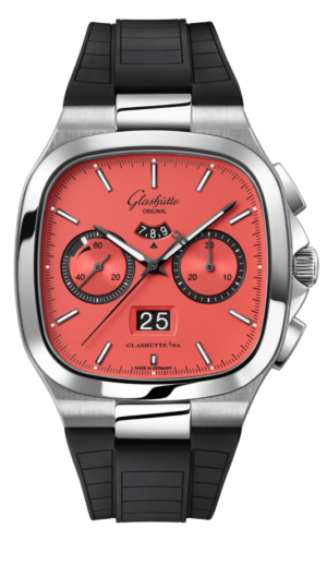 L’oro Canada | Luxury Watches &Amp; Jewellery 77 Glashutte Original Seventies Chronograph Panorama Date Watermelon Dial 40X40Mm