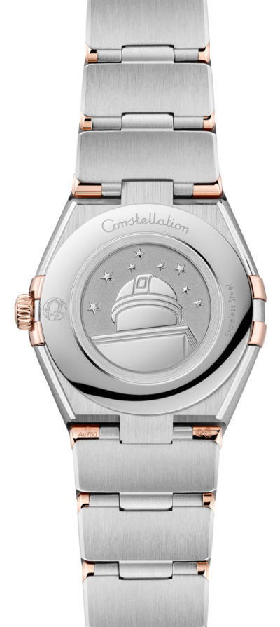 Omega Constellation Quartz Sedna Gold & Steel Purple Meteorite