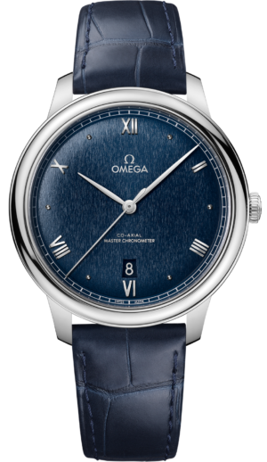 Omega Boutique Toronto 8 Omega De Ville Prestige Co-Axial Master Chronometer Blue 40Mm