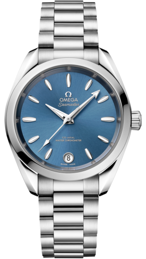 L’oro Canada | Luxury Watches &Amp; Jewellery 83 Omega Seamaster Aqua Terra Shades Sea Blue 34Mm