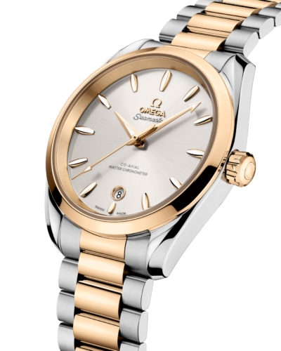 Omega Seamaster Aqua Terra Shades Moonshine Gold & Steel Silver