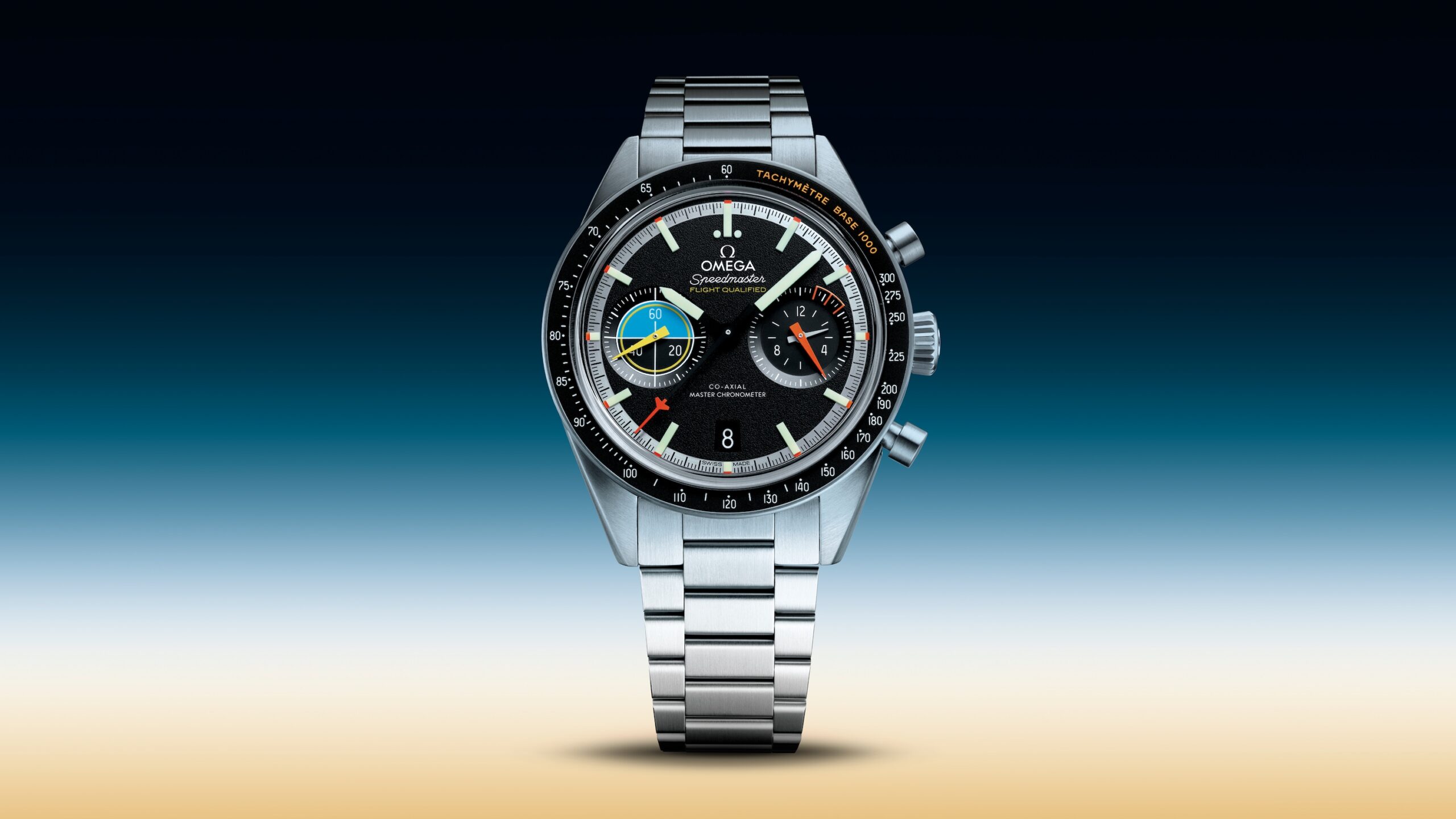Omega Speedmaster Chronograph Pilot Flight Qualified Black 41mm