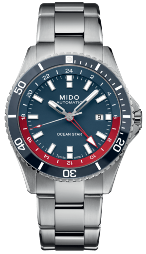 Mido Ocean Star GMT Blue 44mm