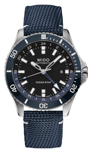 Mido Ocean Star Gmt Black 44Mm