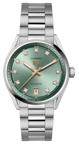 Tag Heuer Carrera Date Sunray Green 36mm