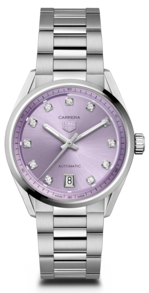 Tag Heuer Carrera Date Snailed Purple 36mm