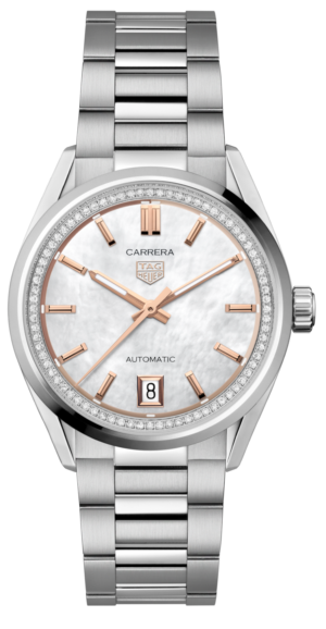 Tag Heuer Carrera Date White MOP 36mm