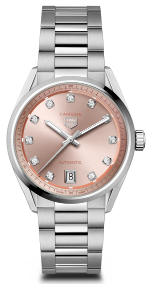 Tag Heuer Carrera Date Sunray Pink 36mm