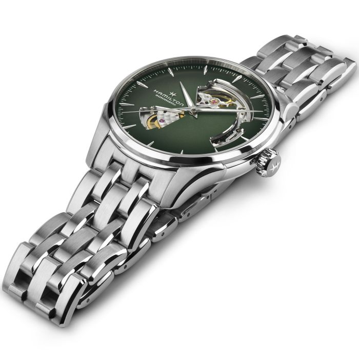 Hamilton Jazzmaster Open Heart Automatic Green 40mm H32675160 | LORO