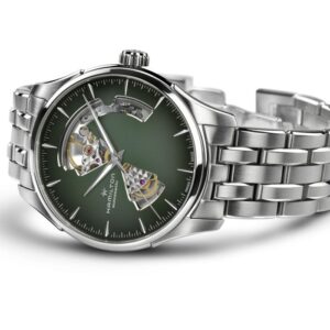 Hamilton Jazzmaster Open Heart Automatic Green 40mm H32675160 | LORO