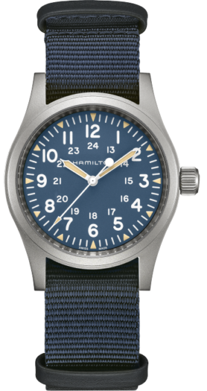 Hamilton Khaki Field Mechanical Blue 38mm