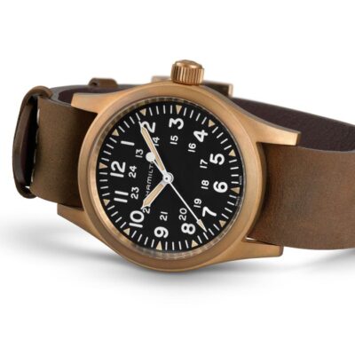 Hamilton Khaki Field Mechanical Bronze Black 38mm H69459530 | LORO