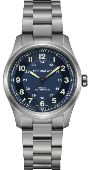 Hamilton Khaki Field Automatic Titanium Blue 38mm
