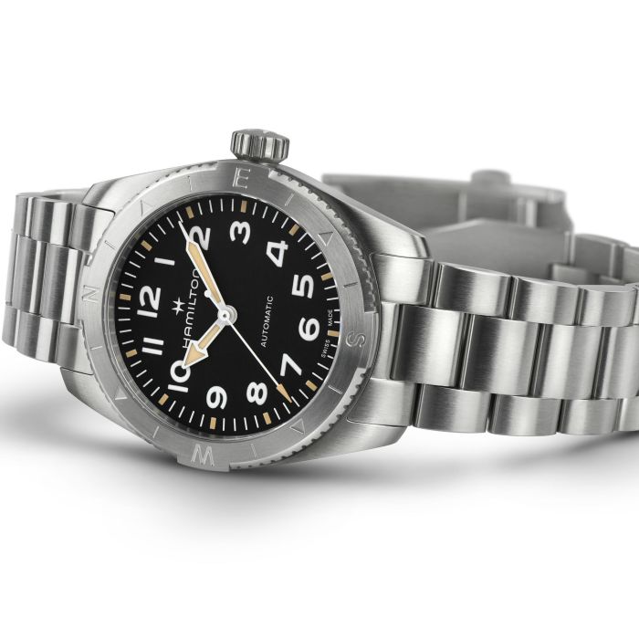 Hamilton Khaki Field Expedition Automatic Black 37mm H70225130 | LORO