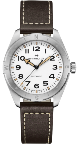 L’oro Canada | Luxury Watches &Amp; Jewellery 83 Hamilton Khaki Field Expedition Automatic White 41Mm