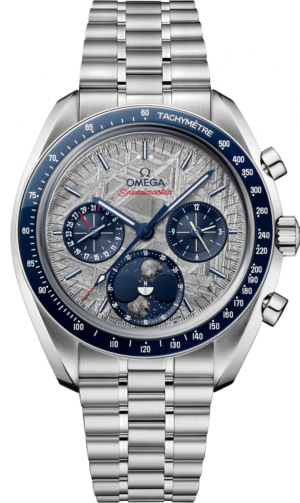 Omega Speedmaster Co-Axial Moonphase Chronograph Grey Meteorite 43mm