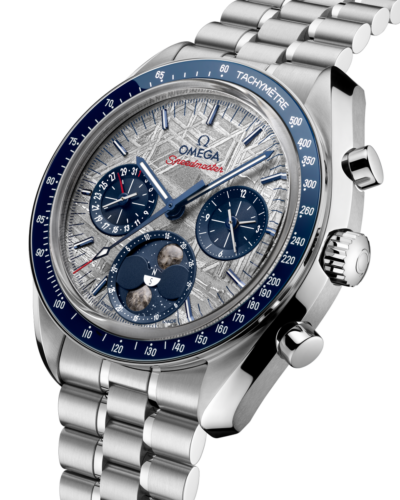 Omega Speedmaster Co-Axial Moonphase Chronograph Grey Meteorite