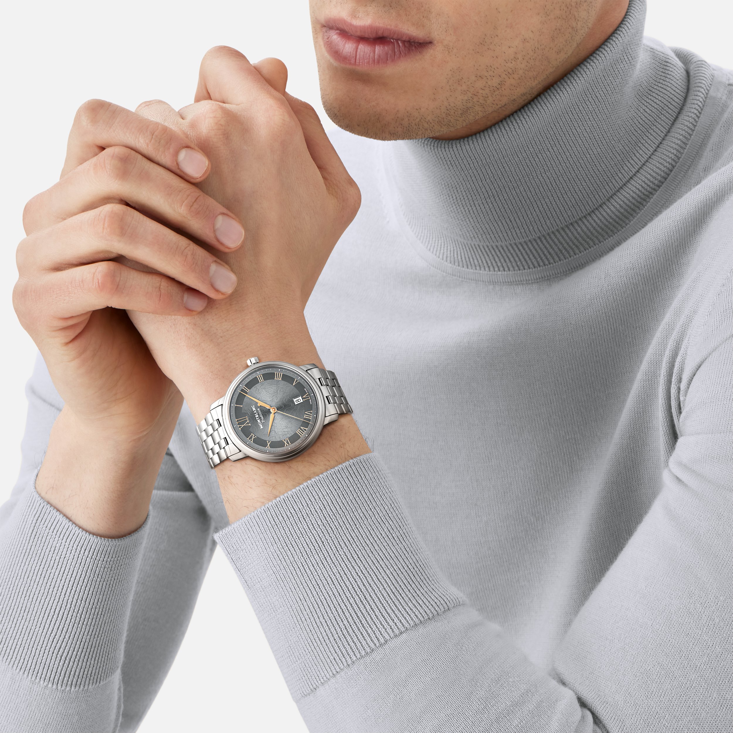 Montblanc Tradition Automatic Date Grey 40mm 132433 | LORO