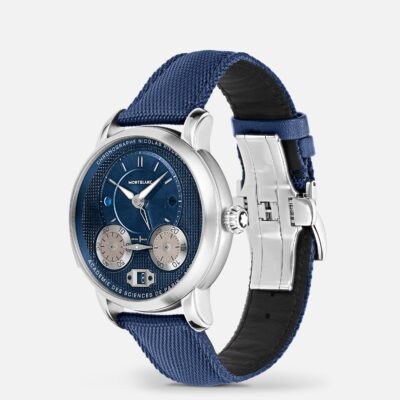 Montblanc Star Legacy Nicolas Rieussec Chronograph Blue 43mm
