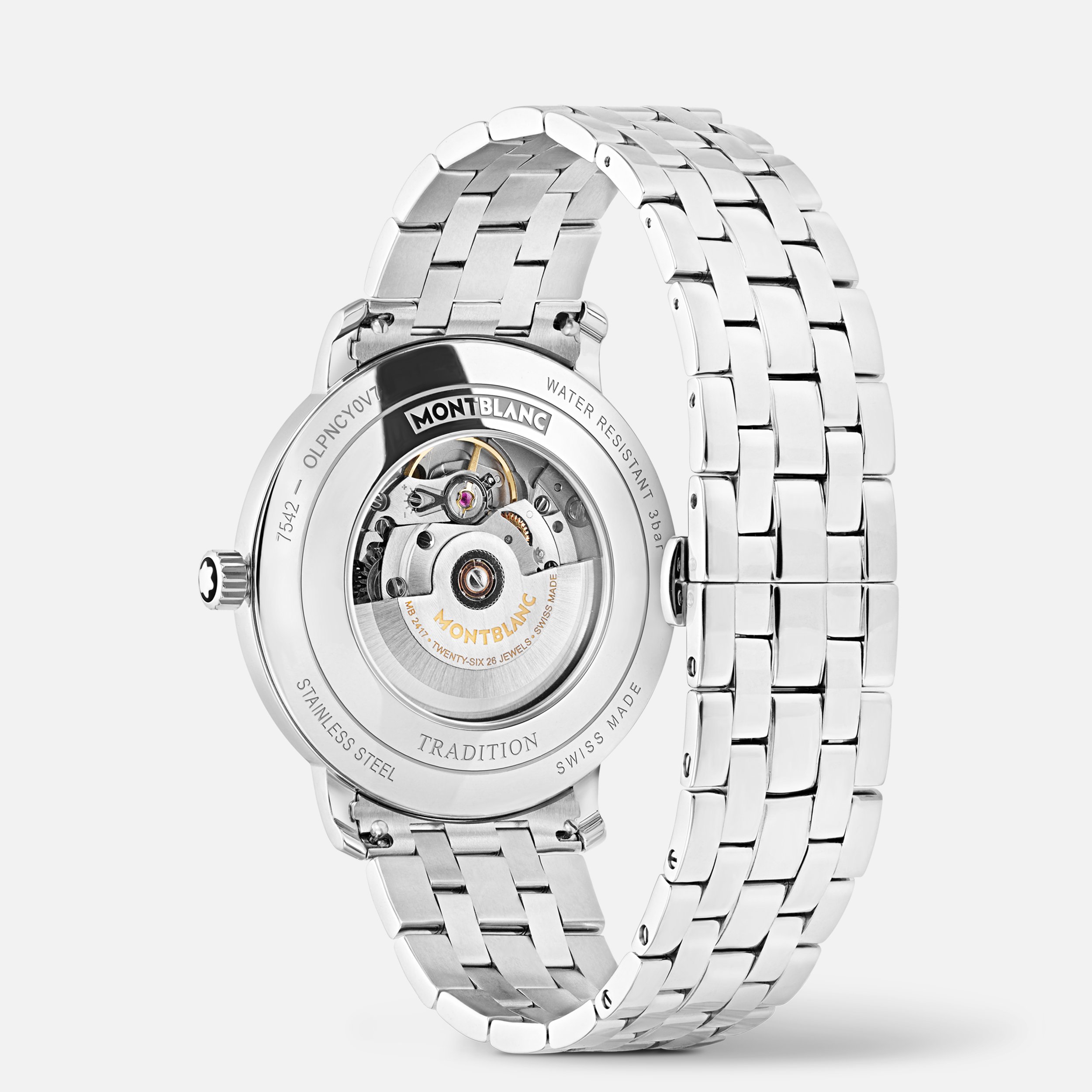Montblanc Tradition Automatic Date Grey 40mm 132433 | LORO