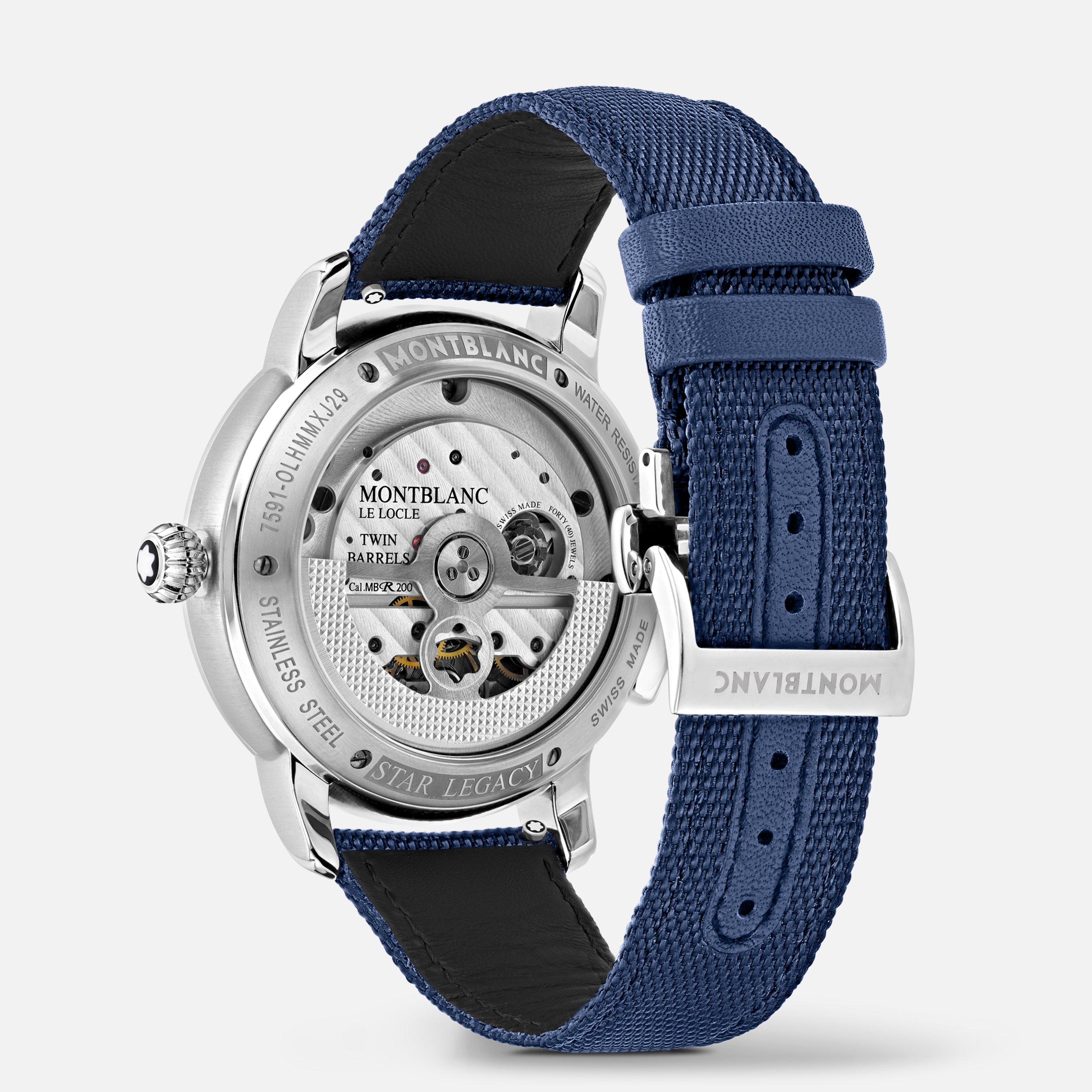 Montblanc Star Legacy Nicolas Rieussec Chronograph Blue 43mm