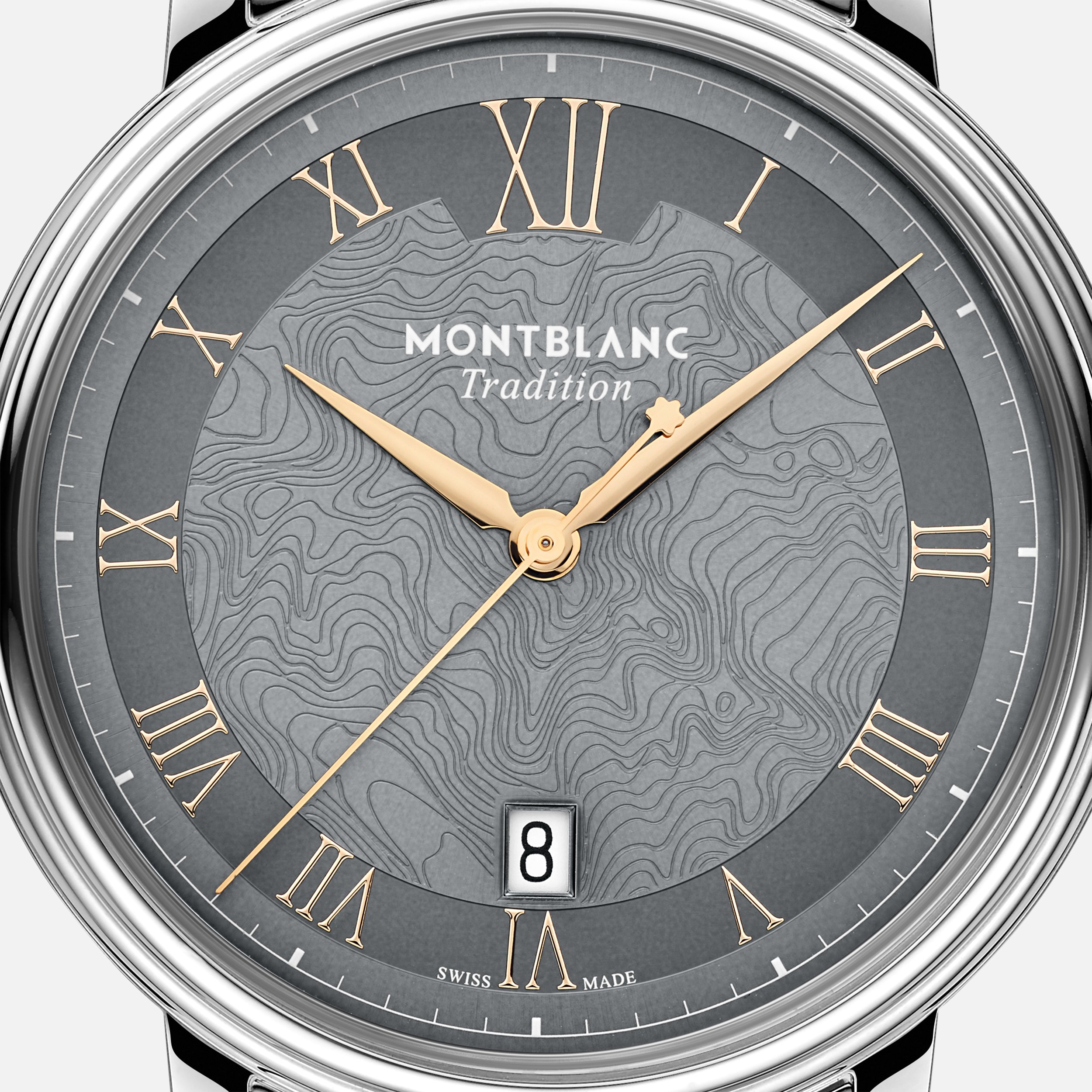 たらくす Montblanc Tradition Automatic Date Grey 40mm 132433 | LORO